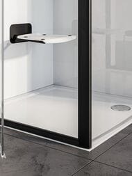 ������� ��� ������� ������ RAVAK OVO-B II OPAL/BLACK ���������-�����/������ B8F0000060