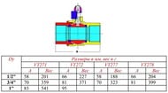 Кран шаровый для газа VALGAS 3/4"ВВ ручка VT.271.N.05