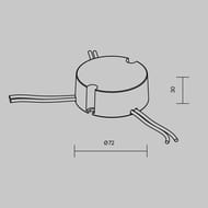 �������� ���� Maytoni Lighting control 721032 DALI NFC DT6 36W 600-1200mA +PUSH DIM, �����