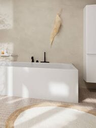 Смеситель Hansgrohe Tecturis S на борт ванны, на 3 отверстия, черный матовый 73447670 — изображение 2