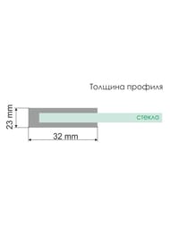 Душевой уголок WasserKRAFT Wiese 900x900x2000 стекло прозрачное/профиль черный 84P11