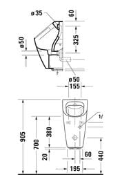  DURAVIT ME by Starck 300350585 , ,     2809310091