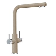 Смеситель для кухни FRANKE Neptune Clear Water с изливом для питьевой воды, миндаль 115.0370.698