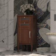 Комод Opadiris Мираж (440х340х933) левосторонний, напольный, светлый орех 00-00000047