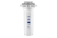 Корпус ГЕЙЗЕР SL10 1/2" для холодной воды, белый пластик, пластиковые ниппели, арт. 50502