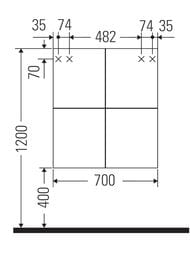  Duravit L-Cube 700800363 , 1 ,   LC117701818