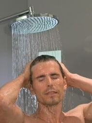 Душевая система Hansgrohe Crometta S 240 Showerpipe с термостатом д/душа, верхний и руч.душ 27267000