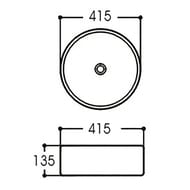 �������� ��������� ������� ������ (415�415�135) ��� ��������� ��� ���������, ����� AQ5558-00