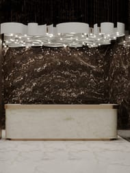 Интерьерная панель Аlumoart Sequoia Chocolate (1200х3000) матовая, коричневая NT-16.1.3 (кв.м.) — изображение 2
