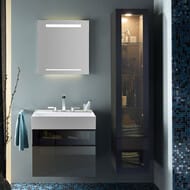 ����� � ��������� Burgbad Yumo 665�610�470 ���������, 2 �����, ������/����� ������ SFKL067F3194