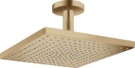 Верхний душ Hansgrohe Raindance E 300 1jet с потолочным подсоединением, шлифованная бронза 26250140