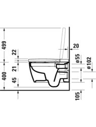   DURAVIT ME by Starck  SensoWash ,  HygieneGlaze 2510092096