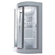 Душевая кабина Gruppo Treesse Acquazzurra 100 S (1000х1000х2200) г/м+хромо B7516 +CROMO