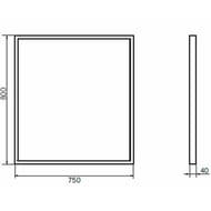 ������� COMFORTY ��������-75 (900�800�150) ���������, ����� ������ 00-00009966