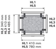 �������� �������� ����� HARVIA Virta, �������� (������), ������� HL5