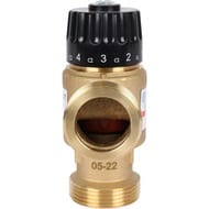 Термостатический смес. клапан STOUT для систем отопления и ГВС 1 1/4" НР 30-65°С KV 3.5,центр.смеш