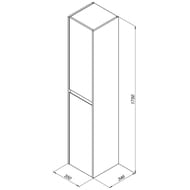 ����� Aquanet Nova Lite 35 249522 (350�346�1750) ��� ������������