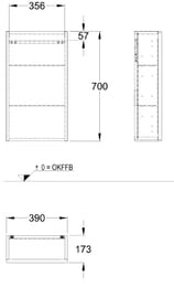 ���� ������� GEBERIT Renova Plan (390�700�173) �����-����� ������� 869011000