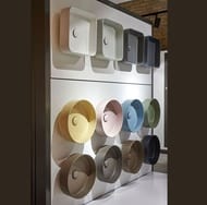 �������� ��������� Cielo SHUI COMFORT (400�400�125) ���� Brina, ���������� SHCOLAQ40 BR