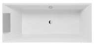 Ванна квариловая Villeroy & Boch SQUARO (1700х750х555) с ножками, белая UBQ170SQR2V-01