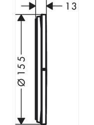 �������-������������� ���������� Hansgrohe ShowerSelect Comfort S 15558670 �� 3 ������, ������ ���