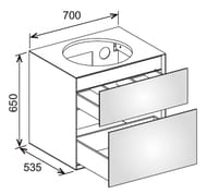    Keuco Edition Lignatur 700535650 ,  ,  33370800022
