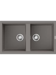 ����� Omoikiri KITAGAWA 86-2 GR (860�510�200��), 2 ����, ������������,���� leningrad grey 4993491