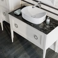 Раковина KERAMA MARAZZI GEOMETRICA Circo накладная, 500х360х135, белая глянцевая CI.wb.50