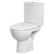 Унитаз Cersanit PARVA Clean On (615х360х780) безободковый, сиденье м/л KO-PA011-3/6-COn-DL