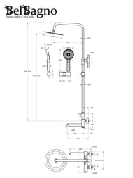 ������� ������� BelBagno UNIQUE-VSCM-CRM �� ���������� ��� �����, ������� � ������ ���, ����