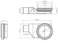 ������� ����� BETTOSERB Confluo Slim Line+ 750 �� � ��������, 72��, 48�/���, �����