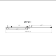 ������� ����� Vincea Como-N 1400�1950 ������ ����������/������� ����, VDS-4CN140CL