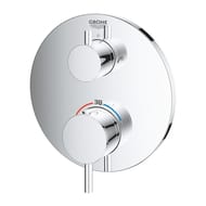 Смеситель Grohe Atrio 24138003 термостат для ванны на 2 положения, внешняя часть, хром