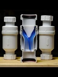 Сливной клапан McAlpine MACVALVE с сухим сифоном Ду=50, гайка-гайка, MRNRV50C