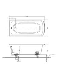 ����� MIGLIORE OLIVIA ANG 174x83 �� 2-� ����� "MIGLIORE", ��������� � �����, �����/������ 25443