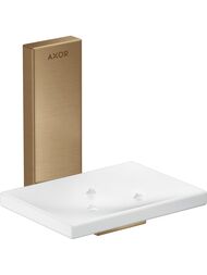 Axor Universal Rectangular Мыльница настенная, бронза 42605140
