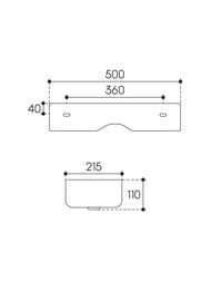 �������� ��������� Aqueduto Pequeno 500�215�110, �������������, ���. ��������� PEQ0110