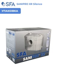 Насос SFA SANIPRO XR Silence 413х180х263 для унитаза, умывальника, душа, биде
