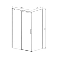 ������� ������ Vincea Dice 1400x2000x900 VSR-4D9014CLGM ������������� ��������� �����