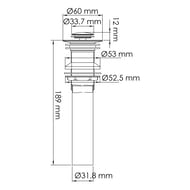 ������ ������ WasserKRAFT A252 Push-up ��� �������� ��� ��������, ����: ������� ������