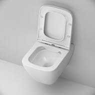 Унитаз подвесной AM.PM Spirit 2.0 FlashClean безободковый, с сиденьем микролифт C701701SC
