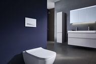 Унитаз подвесной Geberit Smyle Square (350х540х330) безободковый, с сиденьем-микролифт 500.685.01.1
