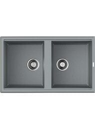 ����� Omoikiri TEDORI 86-2 GR (860�510�200) �������, 2 ����, ����������, ���� leningrad grey 4993572