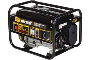 Бензиновый генератор Huter DY2500L 2500Вт, синхронный, воздуш./принудит. охлаждение