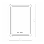 ������� Silver Mirrors ������ (550�800) LED-���������, ������, ������, ���������� ��-00000941