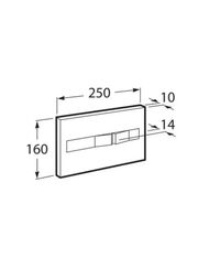 ������� ����� ��� ����������� Roca DUPLO ONE PL-2 890196001 ������� ����, ����