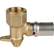 Водорозетка STOUT 1/2"х16 для металлопласт. труб, пресс, короткий SFP-0018-001216