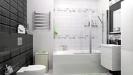 Плитка настенная KERAMA MARAZZI Бельканто (150х400х9,5) белая грань 15080 (кв.м.)