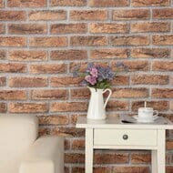 Обои виниловые на флизелине Marburg Brique 97984 (1,06х10,05) кирпичи, красные (рул.)