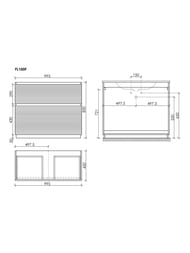 ����� ��� �������� Sancos Folk Floor FL100FCP 995�445�850 ���������, � 2-�� �������, ����: ��������